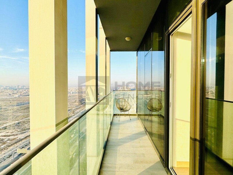 Apartment for Rent in Bloom Tower C - Jumeirah Village Circle, Dubai - Modern 1 BHK | High Quality | High Floor at 75000 AED